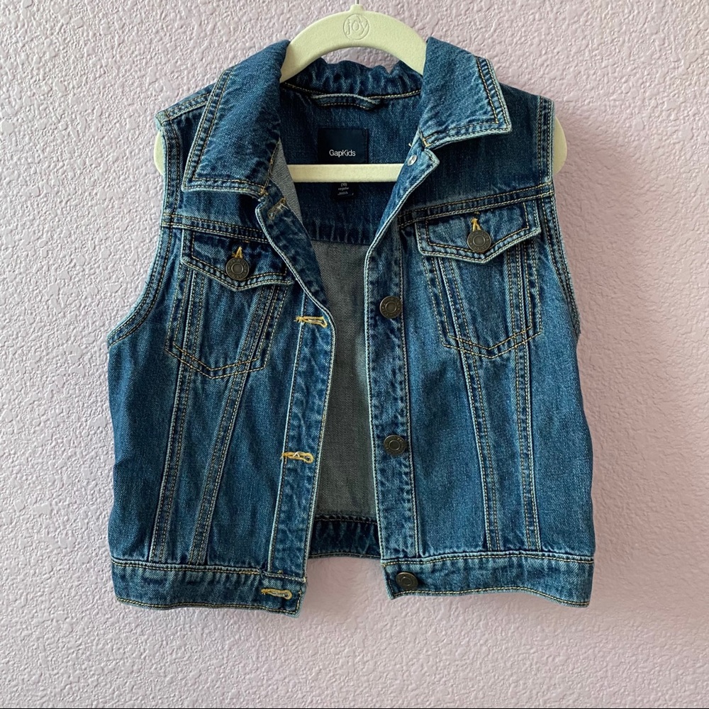 GapKids Girls Jean Vest